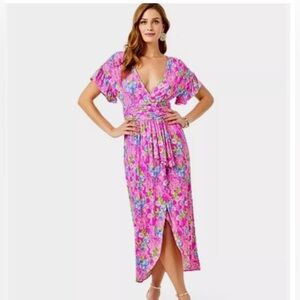 Lilly Pulitzer Jessi midi dress -mums the word